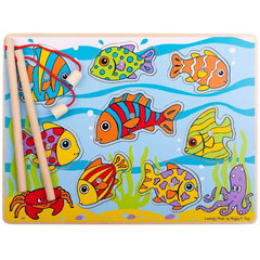Puzzle magnetic - pestisorii nazdravani, BIGJIGS Toys