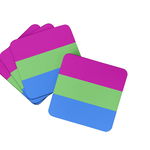 Caroline`s Treasures Carolines Comori CK8008FC Spuma Coaster Set de 4 Multicolore 3 1/2 x 3 1/2, 