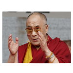 Tablou Dalai Lama lider spiritual tibetan 1562 - Material produs:: Poster pe hartie FARA RAMA, Dimensiunea:: 70x100 cm, 