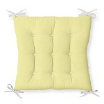 Pernă pentru scaun cu amestec de bumbac Minimalist Cushion Covers Lime, 40 x 40 cm, Minimalist Cushion Covers