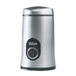 Rasnita cafea electrica, Zilan ZLN-8013,Argintiu /Negru 150 W, inox, cutite macinare otel inoxidabil, 