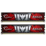 G.SKILL Kit Memorie G.SKILL Aegis 8GB, DDR3-1600Mhz, CL11, Dual Channel, G.SKILL