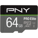 Micro-SD 64GB Pro Elite, PNY