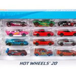 Set 20  Masinute 1:64 Multicolor, HOT WHEELS