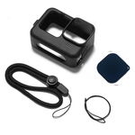 Husa protectie din silicon neagra pentru GoPro Hero 11,12 GP246A, Shoot