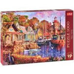 Puzzle 1000 piese Premium Plus. Teatime Portul minunat, Trefl, 