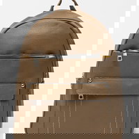 Rucsac din piele ecologica cu buzunare exterioare, Francesca Rossi