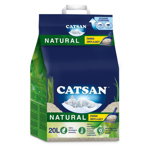 CATSAN Natural Nisip pentru litiera pisicilor 20L, CATSAN