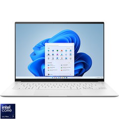 Laptop ASUS Zenbook S 14 OLED UX5406SA cu procesor Intel® Core™ Ultra 7 258V pana la 4.8GHz, 14'', 3k, OLED, Touch, 32GB LPDDR5X RAM, 1TB SSD, Intel® Arc™ Graphics, Windows 11 Pro, Zumaia Gray Laptop ASUS Zenbook S 14 OLED UX5406SA cu procesor Intel® Core™ Ultra 7 258V pana la 4.8GHz, 14'', 3k, OLED, Touch, 32GB LPDDR5X RAM, 1TB SSD, Intel® Arc™ Graphics, Windows 11 Pro, Zumaia Gray