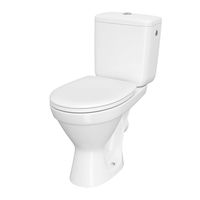 Cersanit Set vas WC Compact 698 Cersania II Simpleon 010 + rezervor 3/6 + capac duroplast K11-2339