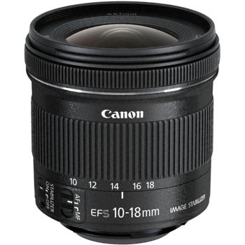 Obiectiv foto CANON EF-S 10-18mm f/4.5-5.6 IS STM