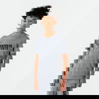 Tricou Educație fizică Puma Negru cu imprimeu Copii, PUMA