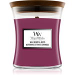 Lumanare parfumata pahar mediu - Wild Berry Beets, WoodWick