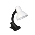Lampa cu clips 2R Pinch Black, 1xE27, max. 40W, Intrerupator, 30x14cm, plastic, Negru, 2R