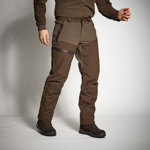 Pantalon 900 Impermeabil și rezistent Maro Bărbați, SOLOGNAC