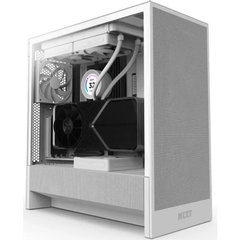 Carcasa NZXT H5 Flow 2024, Tempered glass, Middle Tower (Alb), NZXT