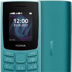 Telefon mobil Nokia 105 (2023) Dual SIM Cyan, Nokia