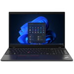 Laptop ThinkPad L15 FHD 15.6 inch AMD Ryzen 7 Pro 5875U 16GB 512GB SSD Windows 11 Pro Thunder Black