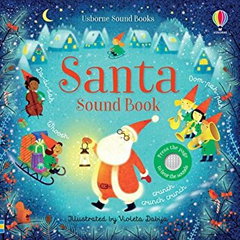 Usborne – Santa Sound Book – Carte cu sunete pentru copii 3+ ani