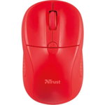 Mouse Wireless TRUST Primo, 1600 dpi, rosu