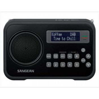 Sangean Radio Sangean DPR-67, negru