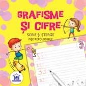 Grafisme si cifre. Scrie si sterge - fise refolosibile, Didactica Publishing House