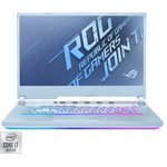 Laptop Gaming ASUS ROG Strix G15 G512LU cu procesor Intel® Core™ i7-10750H pana la 5.00 GHz, 15.6", Full HD, 240Hz, 16GB, 512GB SSD, NVIDIA® GeForce® GTX 1660Ti 6GB, Free DOS, Glacier Blue