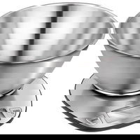 Cantar de bucatarie MPM MWK-05M Pana la 5 kg 2 L 2 x AAA display LCD Inox