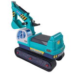 Excavator cu cupa mobila King Kong Blue 63 cm, MalPlay