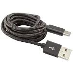 Cablu de date Sbox Fuity USB - Type C, Negru, SBOX