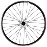 Roata Bicicleta Spate Atlas 28inch, Profil Dublu Culoare Natur/Negru, Cnc, Spite Otel Nichelate, Butuc Quando Kt-Ayer, Piulita,Qr, 32 H, Atlus