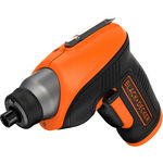 Black  Decker Surubelnita cu acumulator CS3652LC-QW 180 RPM portocaliu/negru