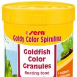SERA GOLDY Color Spirulina Hrană granulată pentru caraşi aurii, SERA