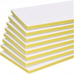 Set de 8 blocuri pentru sculptat Sourcing Map cauciuc termoplastic, galben/alb, 15 x 10 x 0,8 cm