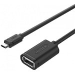 Cablu prelungitor Unitek Y-C450GBK, USB2.0, A tata / A mama , 2.0m , negru, Unitek