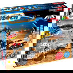 Set de Constructie Eitech Camion cu Remorca si Excavator, Eitech