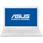 Laptop ASUS X541UA-DM1252 cu procesor Intel® Core™ i3-7100U 2.40 GHz, Kaby Lake, 15.6", Full HD, 4GB, 1TB, DVD-RW, Intel® HD graphics 620, Endless OS, White