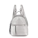 Rucsac silver piele eco Melly, We Velvet