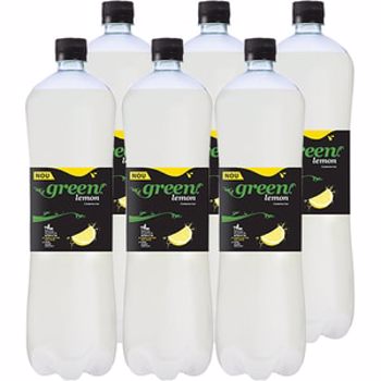 Bautura racoritoare carbogazoasa GREEN Lamaie bax 1.5L x 6 sticle