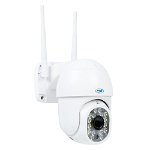 Camera supraveghere video wireless PNI IP240 WiFi PTZ, 1080p, zoom digital, slot micro SD, stand-alone, alarma detectie miscare, PNI