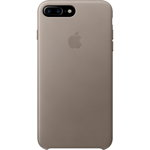 Husa Protectie Spate Apple iPhone 7 Plus Leather Case Taupe