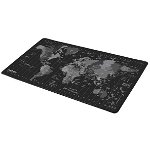 Mousepad, Natec, Textil, 800 x 400 mm, Negru/Gri