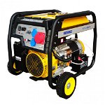 Stager FD 7500E3 generator open-frame, 6kW, trifazat, benzina, pornire electrica, STAGER