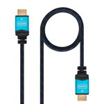 Cablu HDMI TooQ 10.15.37 V2.0 Negru Albastru, TooQ