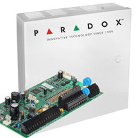 Centrala antiefractie Paradox SP7000+CUTIE, 16 zone, 2 partitii, suporta seria PCS, modul internet IP100, Paradox