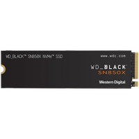 SSD WD Black SN850X 1TB M.2 2280 PCIe Gen4 x4 NVMe, Read/Write: 7300/6300 MBps, IOPS 800K/1100K, TBW: 600, Western Digital
