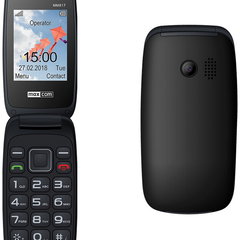 Telefon Mobil Maxcom MM817 Dual SIM Black + stand incarcare