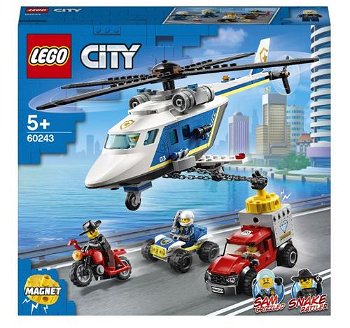 Lego City: Urmărire Cu Elicopterul Poliției 60243, LEGO ®