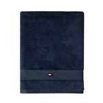 Prosop de baie Tommy Hilfiger Legend, Bumbac, 70 x 140 cm, Bleumarin inchis