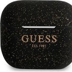 Husă de protecție Guess GUA3SGGEK Silicon Glitter pentru AirPods 3 negru, Guess